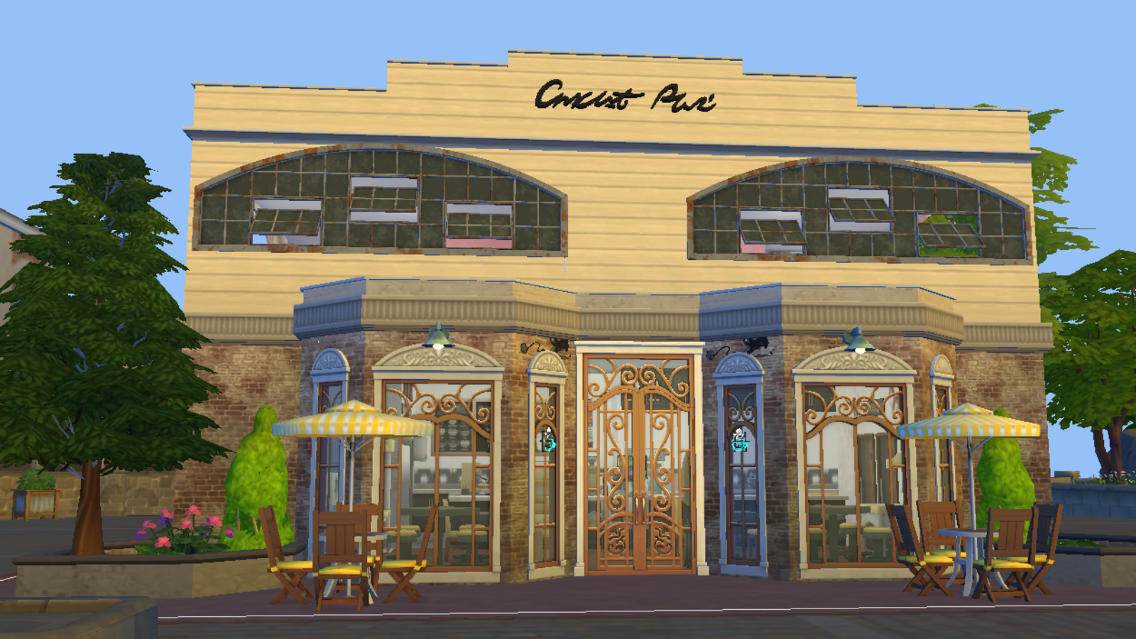 Exterior shot of the Cat Cafe